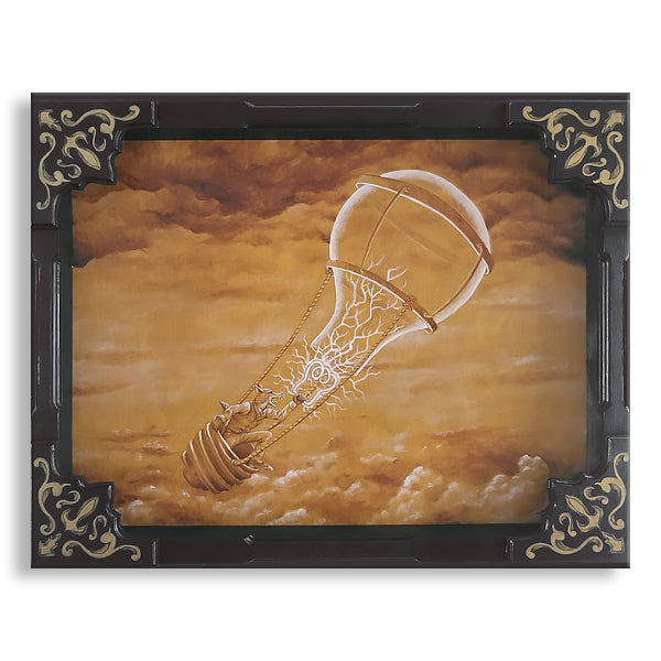 Vincent Oil Painting on Wood by Eric Calvillo – Lyght Jewelers